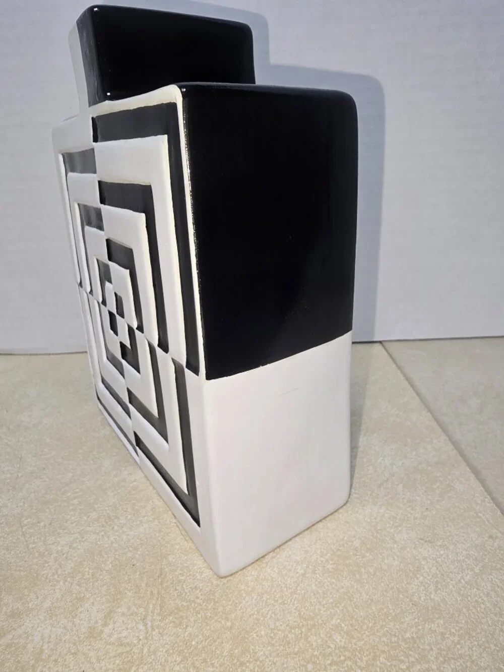 One of a Kind Jonathan Adler Designed Hand Painted Decorative Ceramic/Porcelain